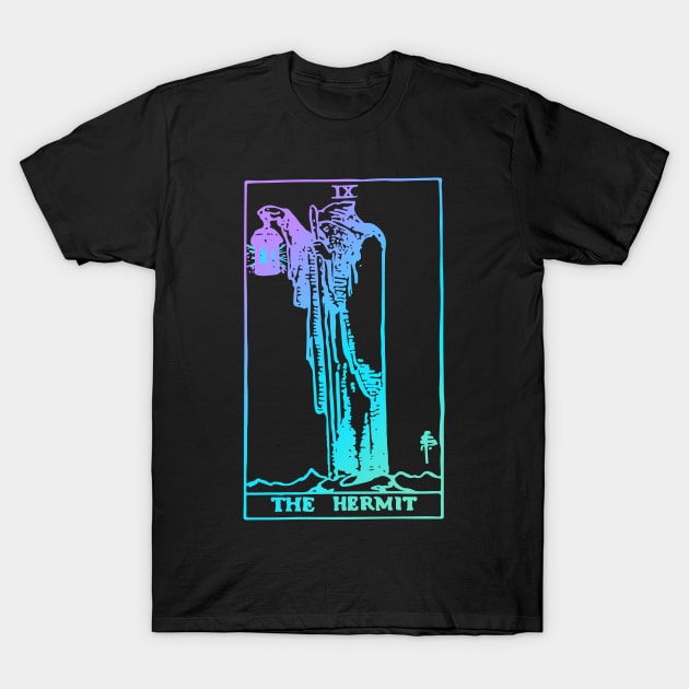 The Hermit Tarot Card T-Shirt by srojas26